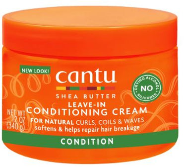 CANTU Shea Butter Natural Hair Leave in Conditioning (12 oz), Sareya Beauty Supply Store in Calgary Alberta Canada